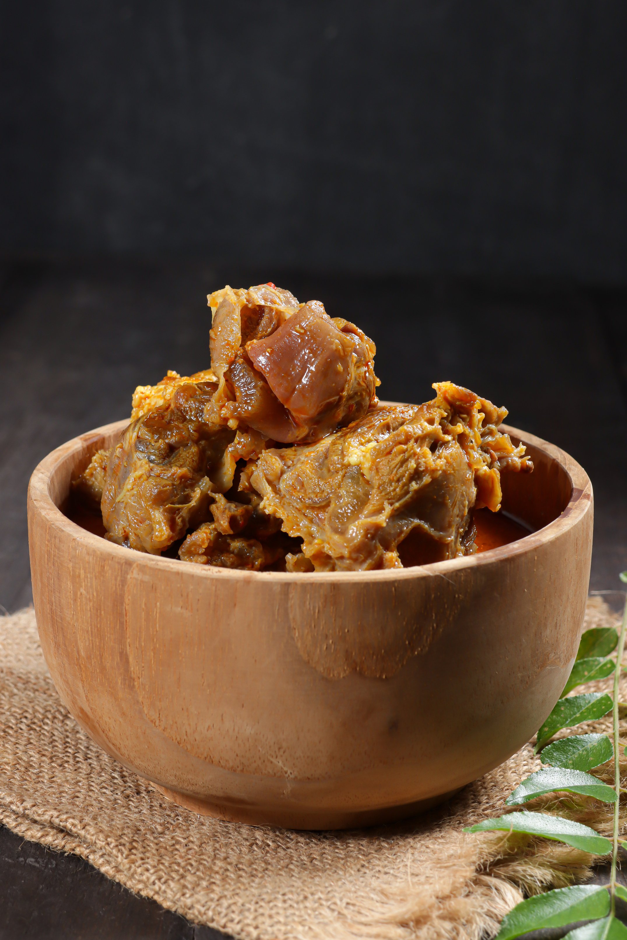 Kari Kambing or Gulai Kambing is Indonesia Traditional mutton curry soup, a type of food containing rich and spicy.